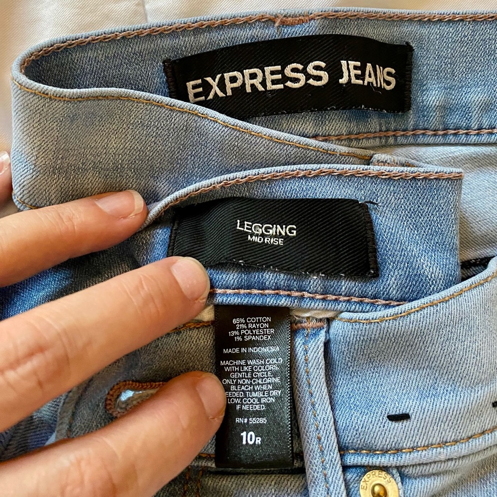 Express Midrise Jeans